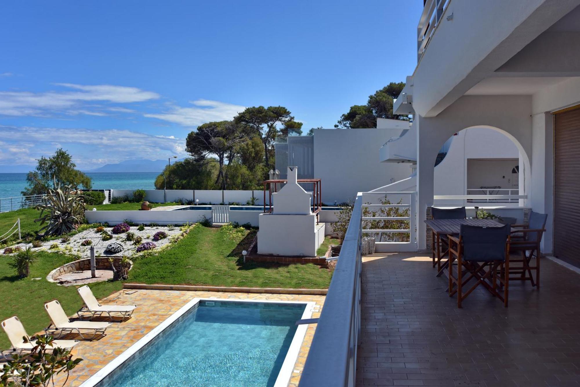 Antorina Beachfront Villas With Private Pools Kamari  Exteriör bild